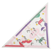Load image into Gallery viewer, HERMES Garde Robe Pop White/Multicolor Silk100%