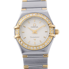 Load image into Gallery viewer, OMEGA Constellation Diamond Bezel W22.5mm Stainless Steel K18YG White Dial1267.3