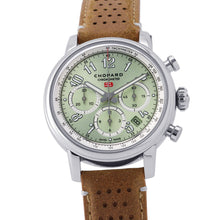 将图像加载到图库查看器中,Chopard Mille Miglia Classic Chronograph W40.5mm Stainless Steel Leather Green Dial168619-3004