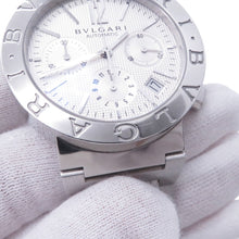 Load image into Gallery viewer, BVLGARI BVLGARIBVLGARIChronograph W38mm Stainless Steel Silver DialBB38SSCH
