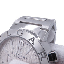 Load image into Gallery viewer, BVLGARI BVLGARIBVLGARIChronograph W38mm Stainless Steel Silver DialBB38SSCH