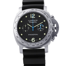 将图像加载到图库查看器中,PANERAI Luminor Chrono Regatta 2008 Limited Edition (500 pieces) W44mm Stainless Steel Rubber Black DialPAM00308
