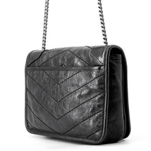将图像加载到图库查看器中,SAINT LAURENT PARIS Niki ChainShoulder Black5831030EN041000 Leather