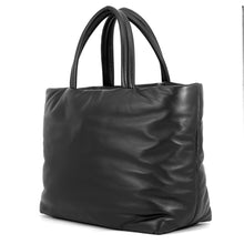 Load image into Gallery viewer, SAINT LAURENT PARIS Wide Logo Tote Black756269 Leather