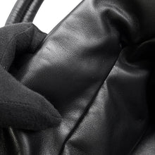 Load image into Gallery viewer, SAINT LAURENT PARIS Wide Logo Tote Black756269 Leather