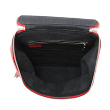 Load image into Gallery viewer, LOEWE Goya Small Backpack Red Leather