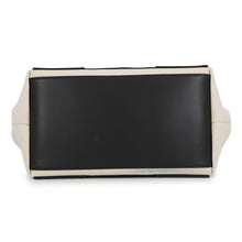 将图像加载到图库查看器中,BALENCIAGA Navy Kabas White/Black339933AQ38N1081 Canvas Leather Size S