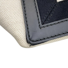 将图像加载到图库查看器中,BALENCIAGA Navy Kabas White/Black339933AQ38N1081 Canvas Leather Size S