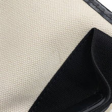 Load image into Gallery viewer, BALENCIAGA NavyCabas White/Black3903462HH3N9260 Canvas Leather Size XS
