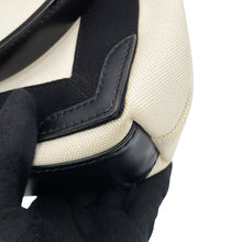 Load image into Gallery viewer, BALENCIAGA NavyCabas White/Black3903462HH3N9260 Canvas Leather Size XS
