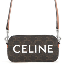 Load image into Gallery viewer, CELINE Horizontal ShoulderPouch Tan10L272DM5 PVC Leather