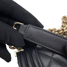 Load image into Gallery viewer, CHANEL Boy Chanel Chen Shoulder BlackAS0130 Lambskin