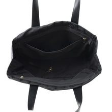 将图像加载到图库查看器中,CHANEL New Travel Line Tote MM BlackA15991 Nylon Canvas