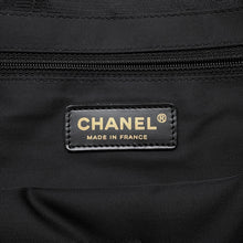 将图像加载到图库查看器中,CHANEL New Travel Line Tote MM BlackA15991 Nylon Canvas