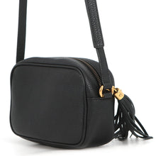 将图像加载到图库查看器中,GUCCI Soho Shoulder Bag Black347994 Leather Size Small