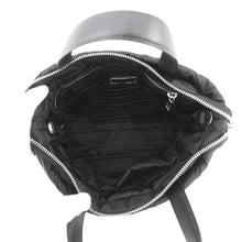 将图像加载到图库查看器中,PRADA Tessuto Small Padded Quilted 2WAY Bag Black1BG373 Nylon Leather