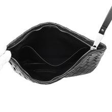 Load image into Gallery viewer, Bottega Veneta INTRECCIATO Clutch Bag Black Leather