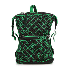 Load image into Gallery viewer, Bottega Veneta Webbing Backpack Black/Green Canvas