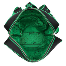 Load image into Gallery viewer, Bottega Veneta Webbing Backpack Black/Green Canvas
