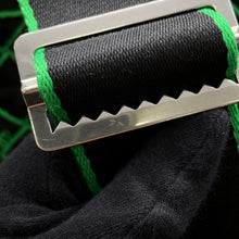 Load image into Gallery viewer, Bottega Veneta Webbing Backpack Black/Green Canvas