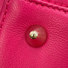 将图像加载到图库查看器中,Dior Lady Dior Pink Leather Size Medium