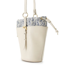 将图像加载到图库查看器中,Dior Oblique Montaigne30 Mini Bucket Bag Beige/BlueS4300UDFF_M925 Leather Canvas
