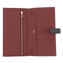 Load image into Gallery viewer, HERMES Bearnsfre Verso Black/Rouge H Epsom
