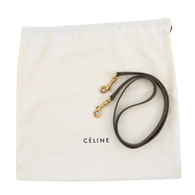 Load image into Gallery viewer, CELINE Luggage shopper Green/Ivory/Navy168243 Drummed Calf Smooth Calf Size Nano