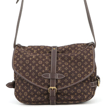 将图像加载到图库查看器中,LOUIS VUITTON Saumur EbeneM95227 Monogram Mini Lin Size 30