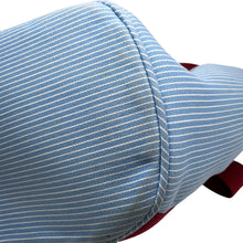 Load image into Gallery viewer, HERMES Panda Passpass Mother's Bag Blue/Red Cotton