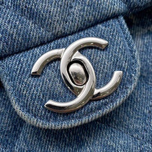 Load image into Gallery viewer, CHANEL CC Logo Matelasse WChainShoulder Blue Denim