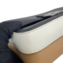 Load image into Gallery viewer, FENDI Double Micro Flower Baguette Black/Beige/White8M0371_7R8_F02L6 Leather