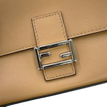 Load image into Gallery viewer, FENDI Double Micro Flower Baguette Black/Beige/White8M0371_7R8_F02L6 Leather