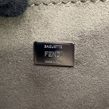 Load image into Gallery viewer, FENDI Double Micro Flower Baguette Black/Beige/White8M0371_7R8_F02L6 Leather