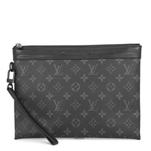 将图像加载到图库查看器中,LOUIS VUITTON Pochette to Go NoirM81569 Monogram Eclipse