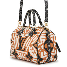 Load image into Gallery viewer, LOUIS VUITTON Speedy Bandouliere Orange/Crème Caramel/BlackM56588 Monogram Giant LV Crafty Size 25