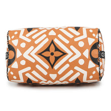 Load image into Gallery viewer, LOUIS VUITTON Speedy Bandouliere Orange/Crème Caramel/BlackM56588 Monogram Giant LV Crafty Size 25