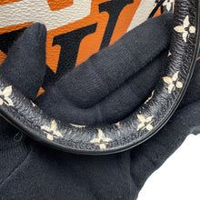 Load image into Gallery viewer, LOUIS VUITTON Speedy Bandouliere Orange/Crème Caramel/BlackM56588 Monogram Giant LV Crafty Size 25