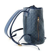 将图像加载到图库查看器中,LOUIS VUITTON Chalk Backpack BlueM44617 Monogram Denim