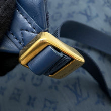 将图像加载到图库查看器中,LOUIS VUITTON Chalk Backpack BlueM44617 Monogram Denim