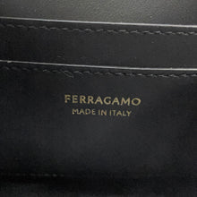 Load image into Gallery viewer, Ferragamo Hug 2-way Handbag Black215975 768853 Calf Leather Size XS