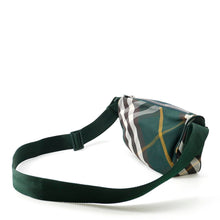 将图像加载到图库查看器中,BURBERRY Crossbody Bag Green/Ivory/Yellow/Brown Nylon