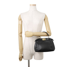 Load image into Gallery viewer, FENDI Peekaboo Black8BN244 Leather Size Mini