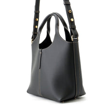 Load image into Gallery viewer, TOD’S Shopping tote BlackXBWEBRF0100UBLB999 Calf Leather Size Mini