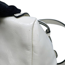 将图像加载到图库查看器中,PRADA Dunkle Top Handle Mini Bag White1BB137 Dangle Leather Size Mini