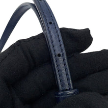 Load image into Gallery viewer, PRADA Duet 2-way Drawstring Bag Navy1BH038 Nylon Leather