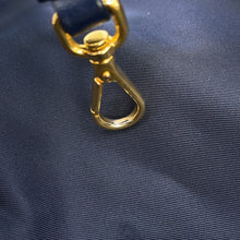 Load image into Gallery viewer, PRADA Duet 2-way Drawstring Bag Navy1BH038 Nylon Leather