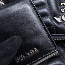 Load image into Gallery viewer, PRADA Diagram Backpack Black1BZ030 Leather