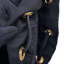 Load image into Gallery viewer, PRADA Flower Backpack Black/Multicolor1BZ811 Nylon Leather