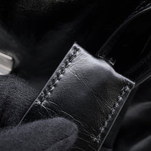 Load image into Gallery viewer, PRADA Hobo Bag Black1BG563 Leather Size Medium